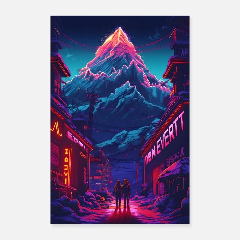 Mount Everest Poster 60x90 cm