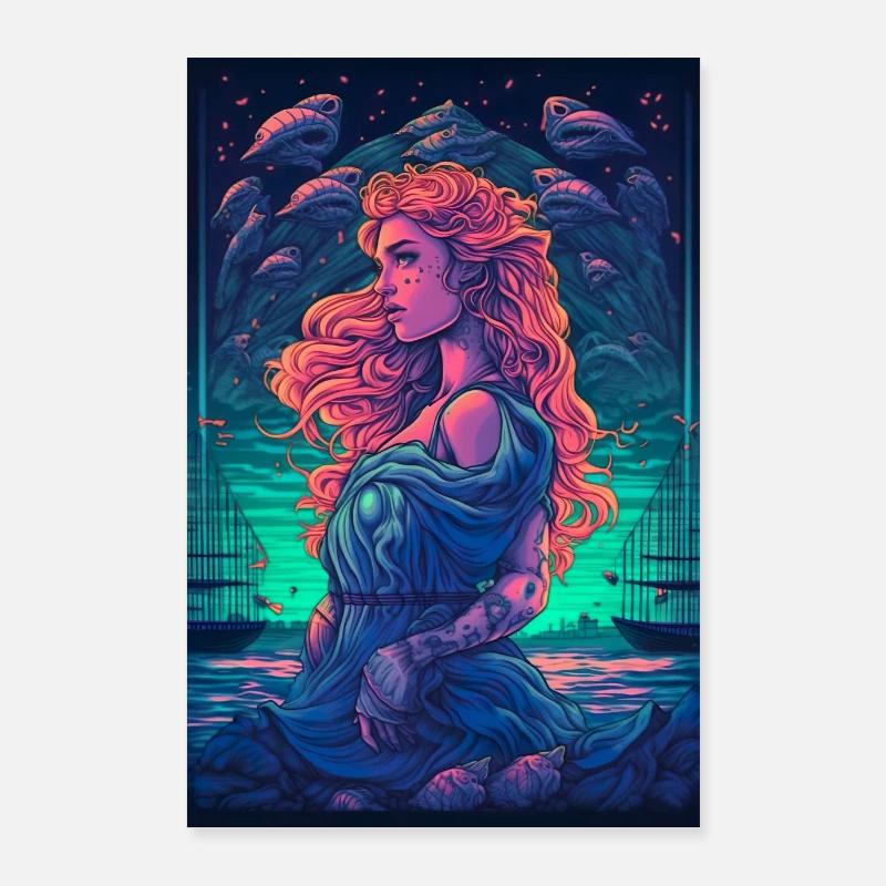 La naissance de Vénus Poster 60 x 90 cm