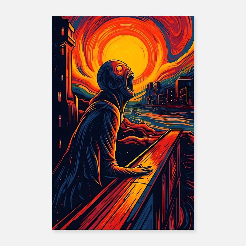 Le Cri Poster 60 x 90 cm