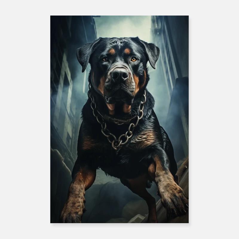 Rottweiler Poster 60x90 cm