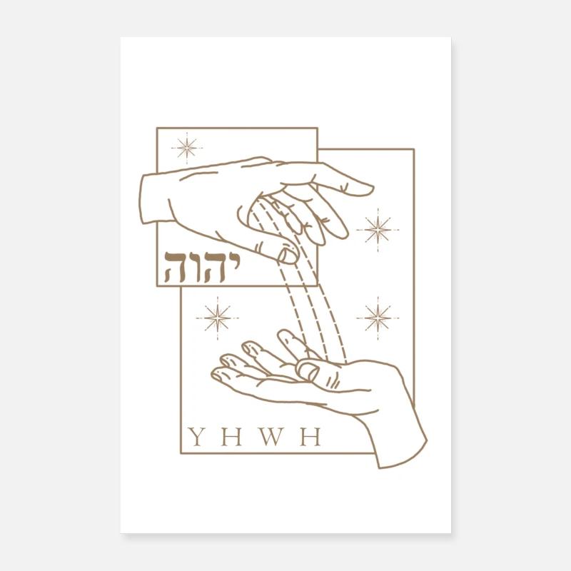 blessings from above poster Poster 60x90 cm