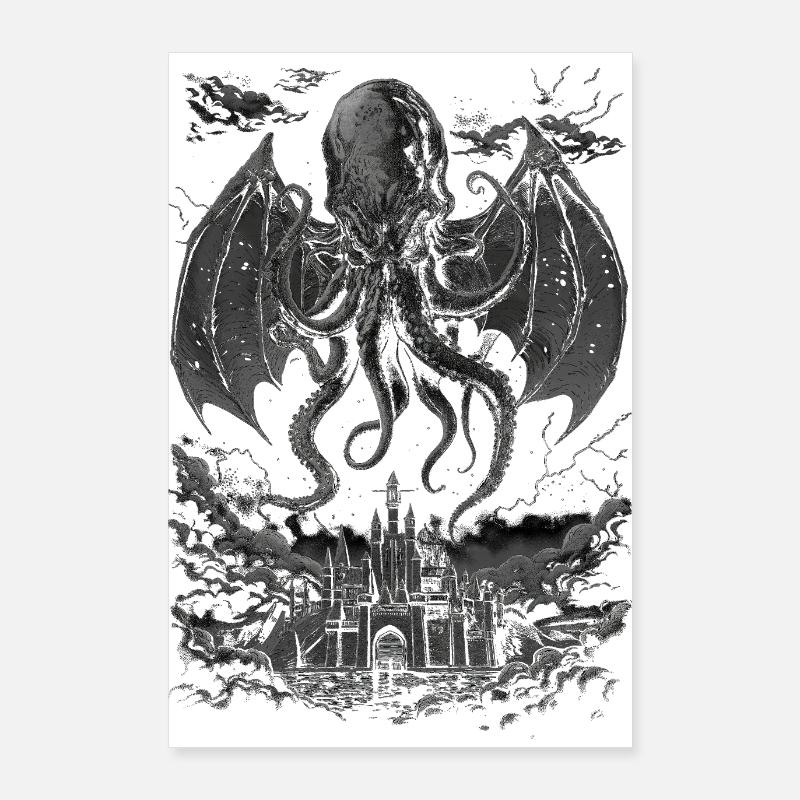 Cthulhu nightmare Poster 24" x 35" (60x90 cm)