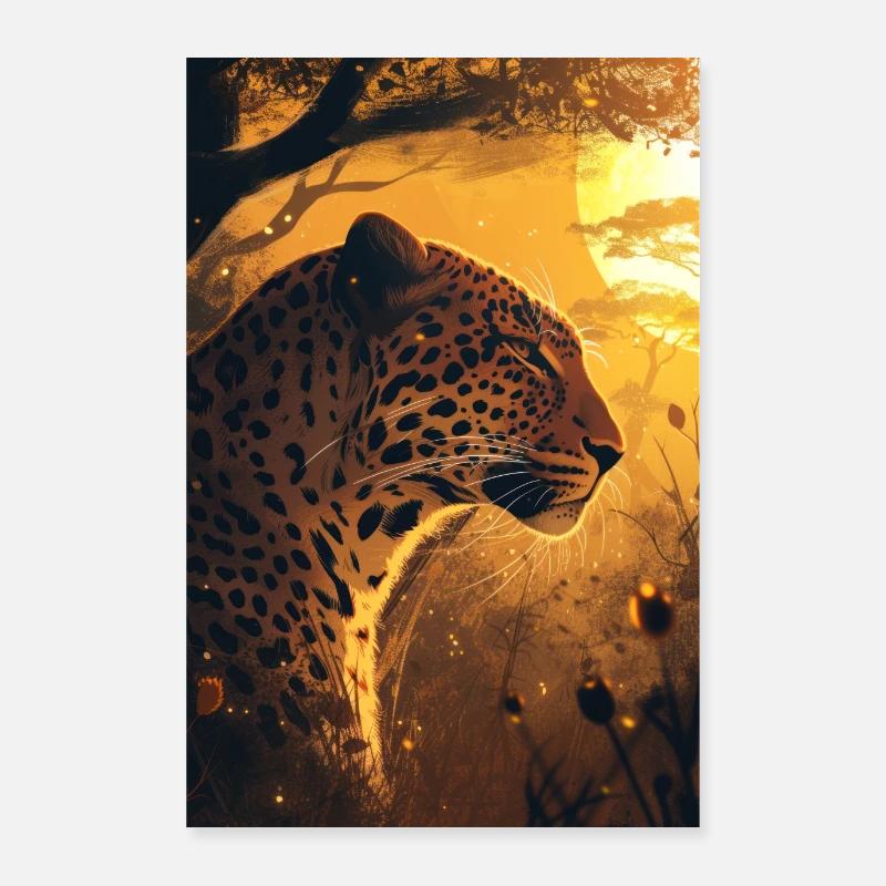 Aube tachetée Poster 60 x 90 cm