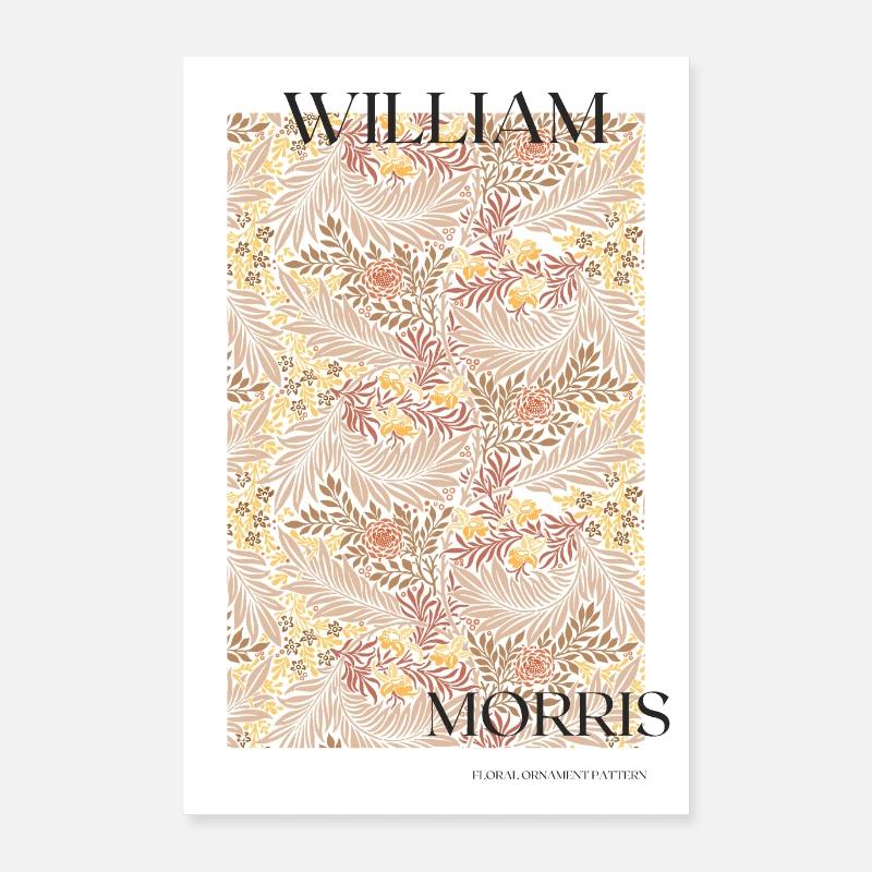 Affiche, impression botanique, impression Art Nouveau, tendance Poster 60 x 90 cm