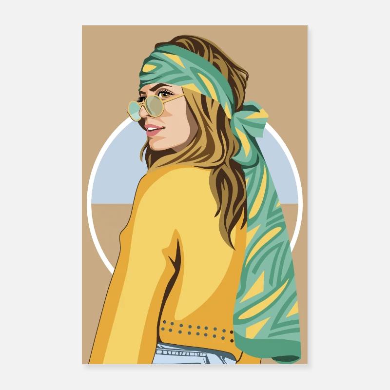 Traveling Poster Poster 24" x 35" (60x90 cm)