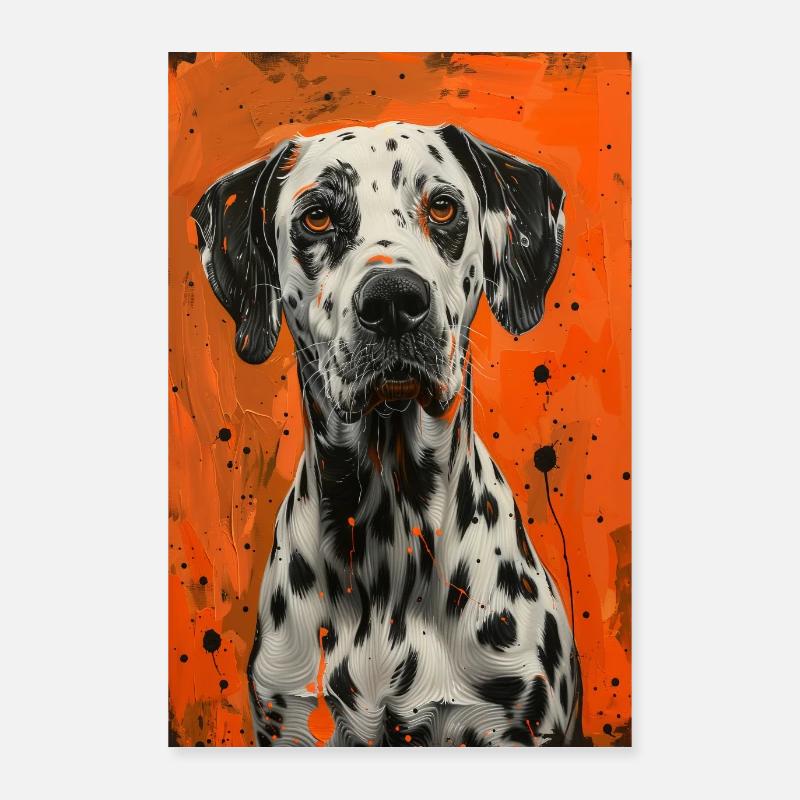Dalmatiner Poster 60x90 cm