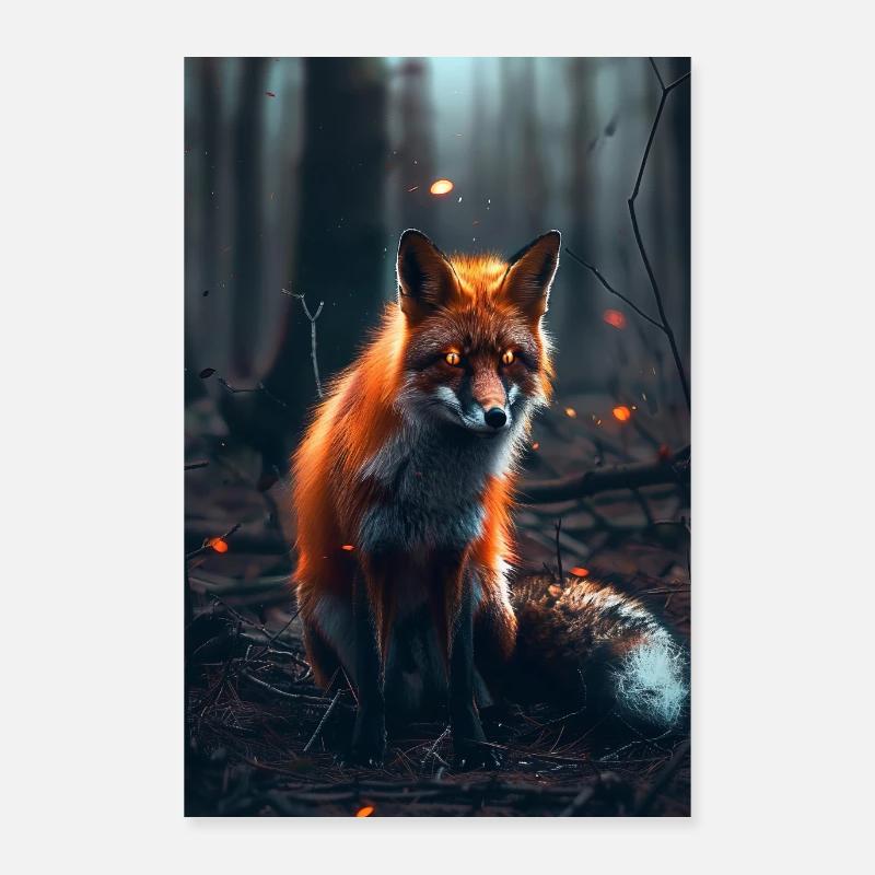 Renard Poster 60 x 90 cm