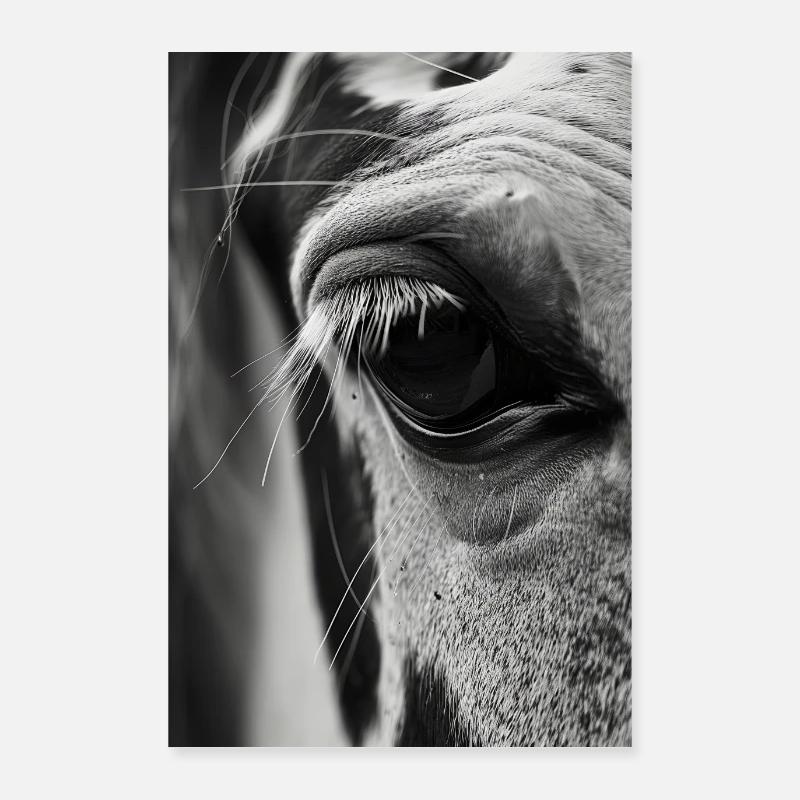 Pferd Poster 60x90 cm