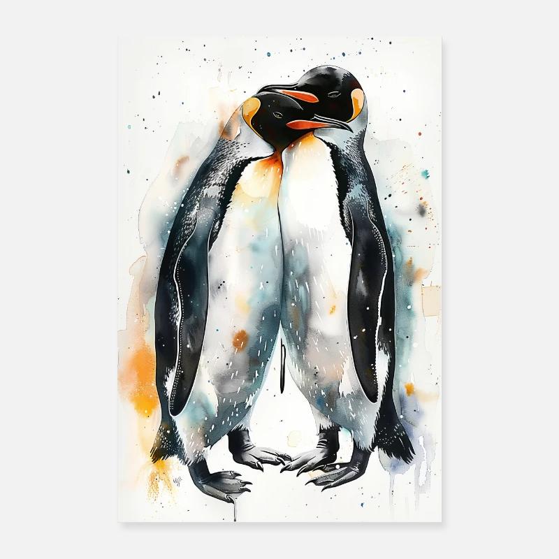 Pingouin Poster 60 x 90 cm