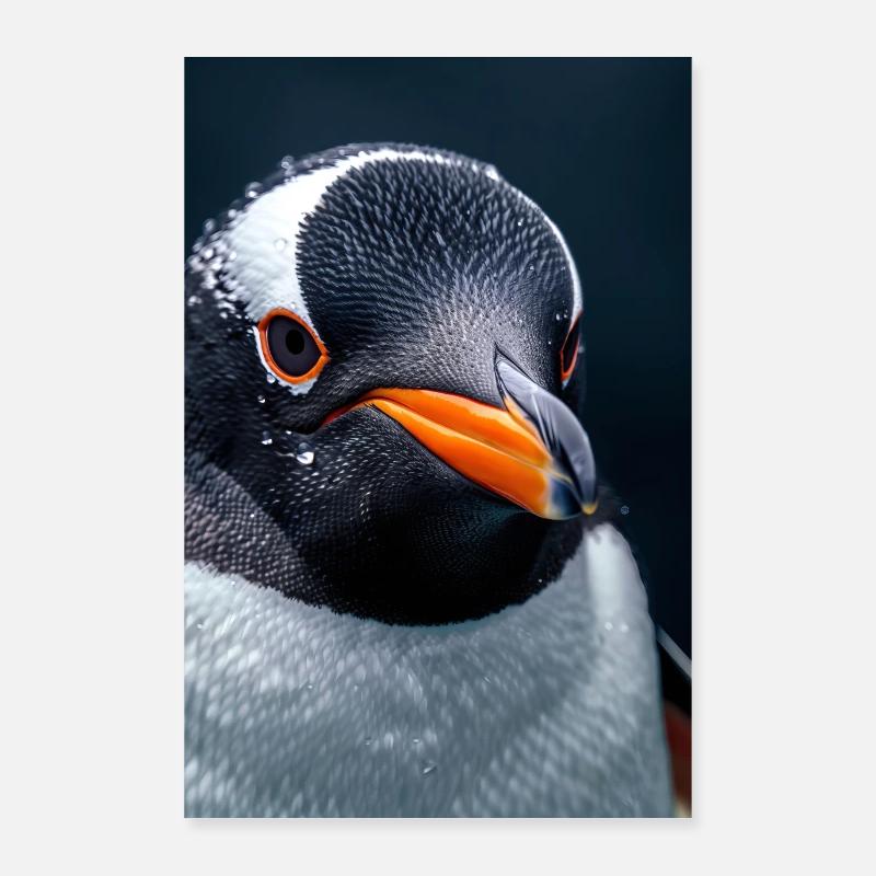 Pinguin Poster 60x90 cm