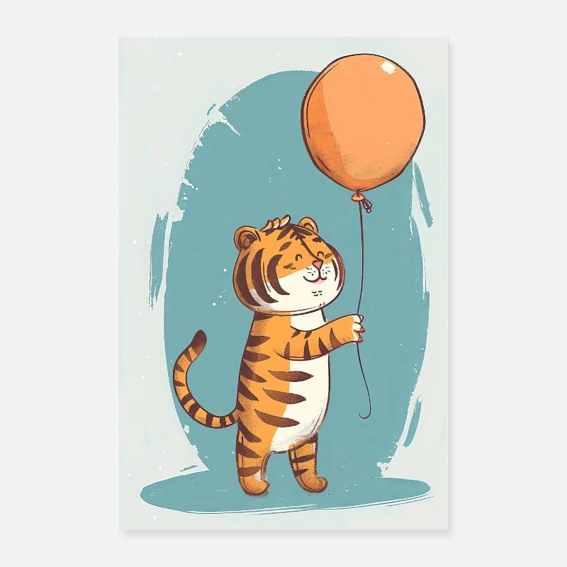 Tigre Poster 60 x 90 cm