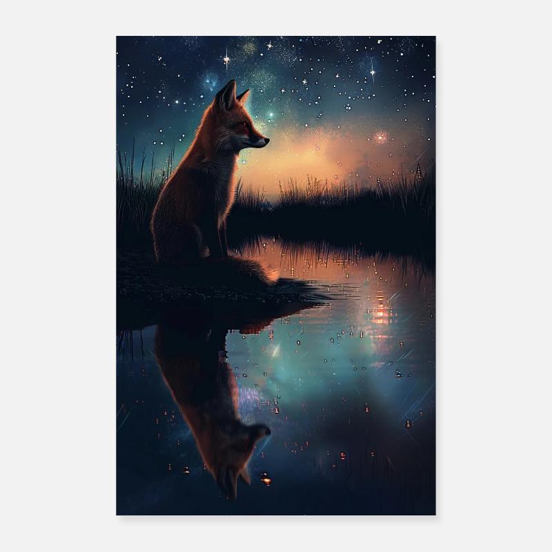 Renard Poster 60 x 90 cm