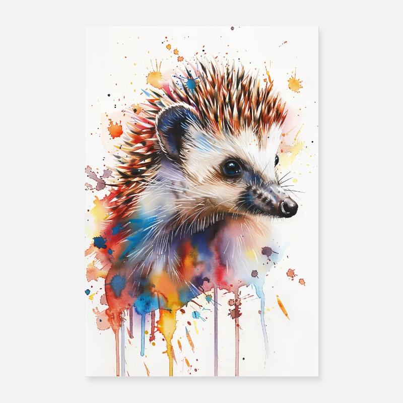 Igel Poster 60x90 cm