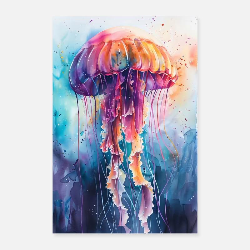 Méduse Poster 60 x 90 cm