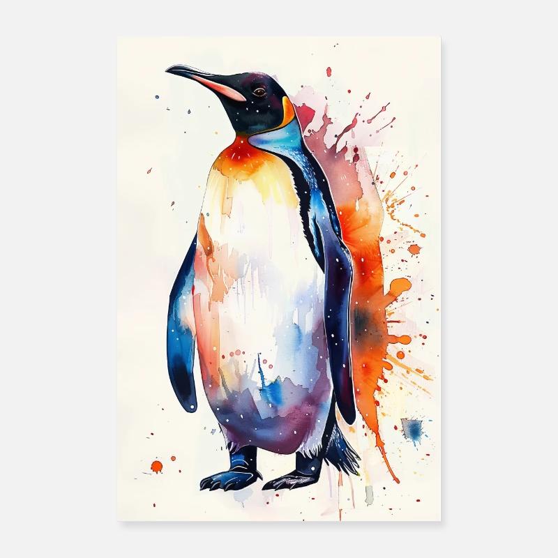 Pingouin Poster 60 x 90 cm