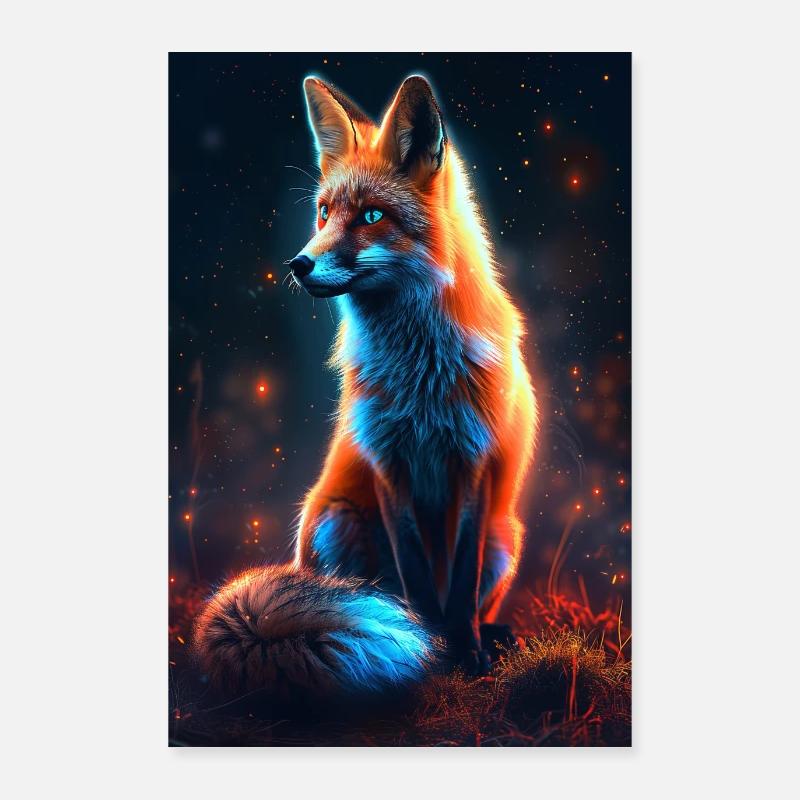 Renard Poster 60 x 90 cm