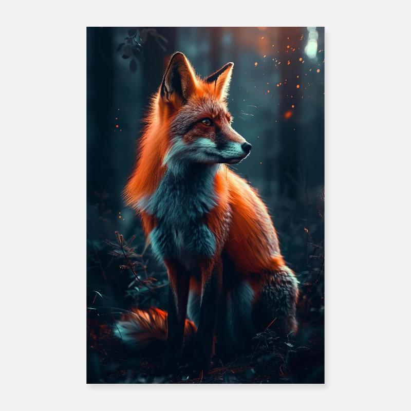 Renard Poster 60 x 90 cm