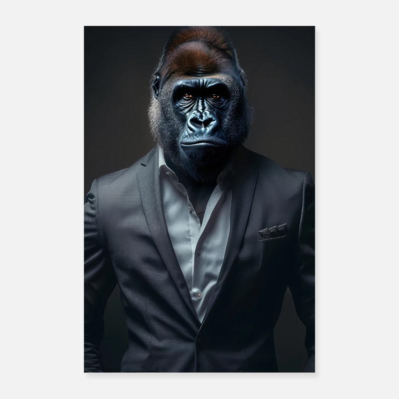 Affe Poster 60x90 cm