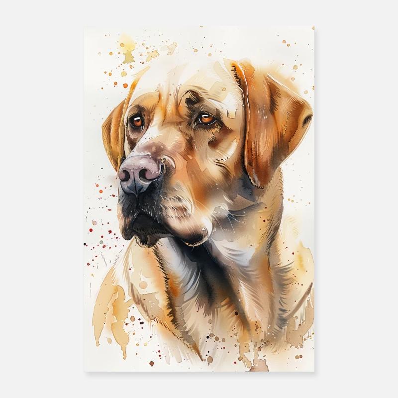 Labrador Poster 60x90 cm