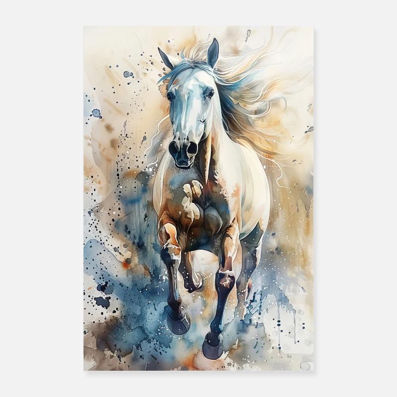 Pferd Poster 60x90 cm
