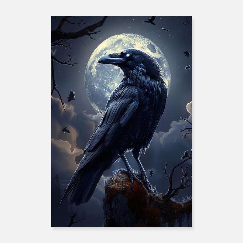 Rabe Poster 60x90 cm