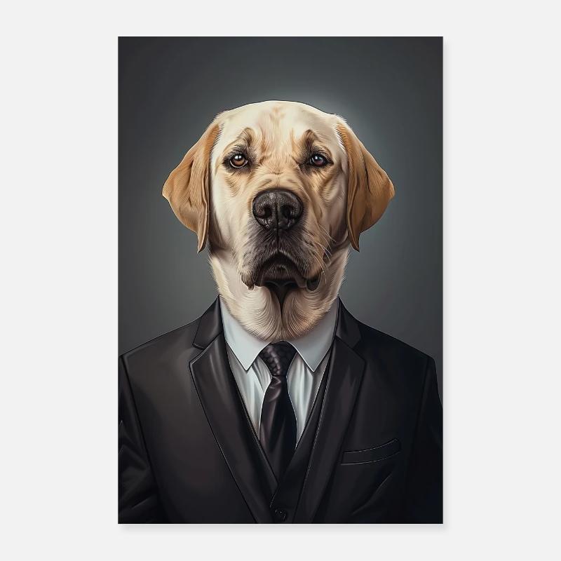 Labrador Poster 60x90 cm