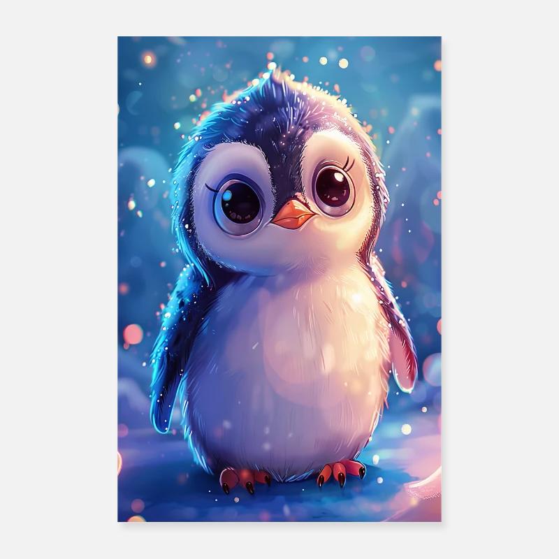 Pinguin Poster 60x90 cm