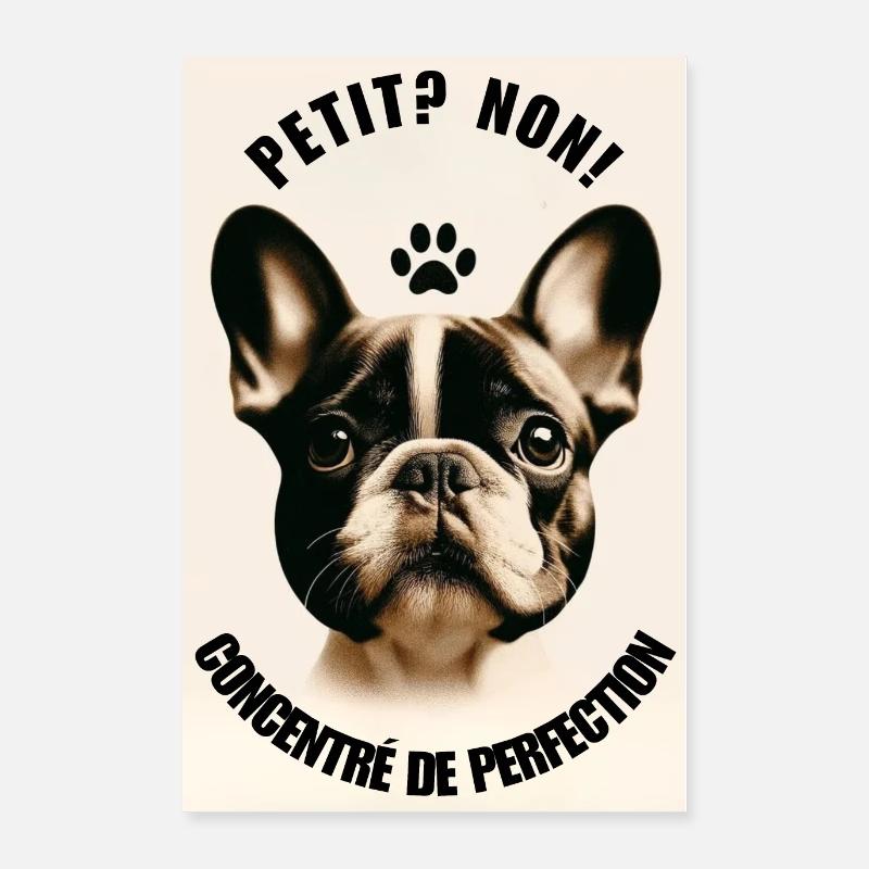 "Klein? Nein! Poster Perfektion » Poster 60x90 cm