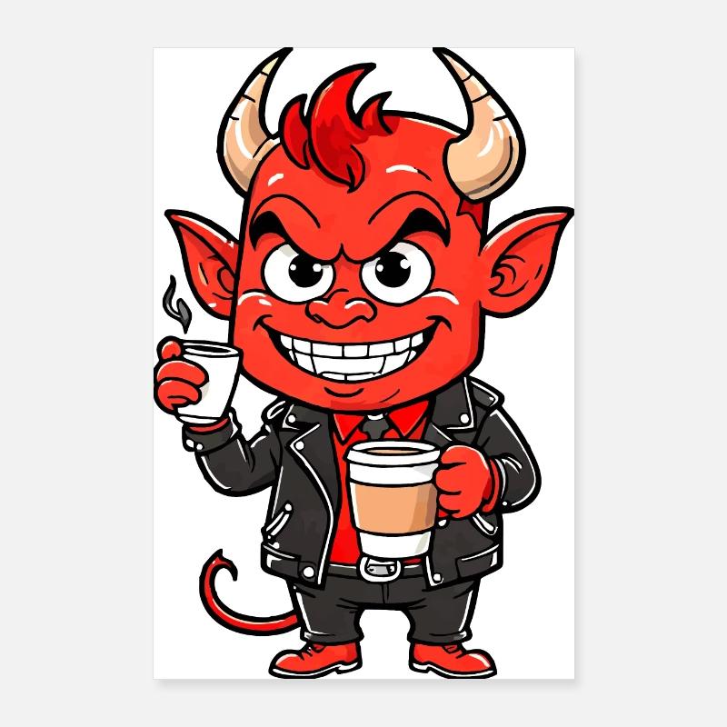 Red Devil Poster 24" x 35" (60x90 cm)