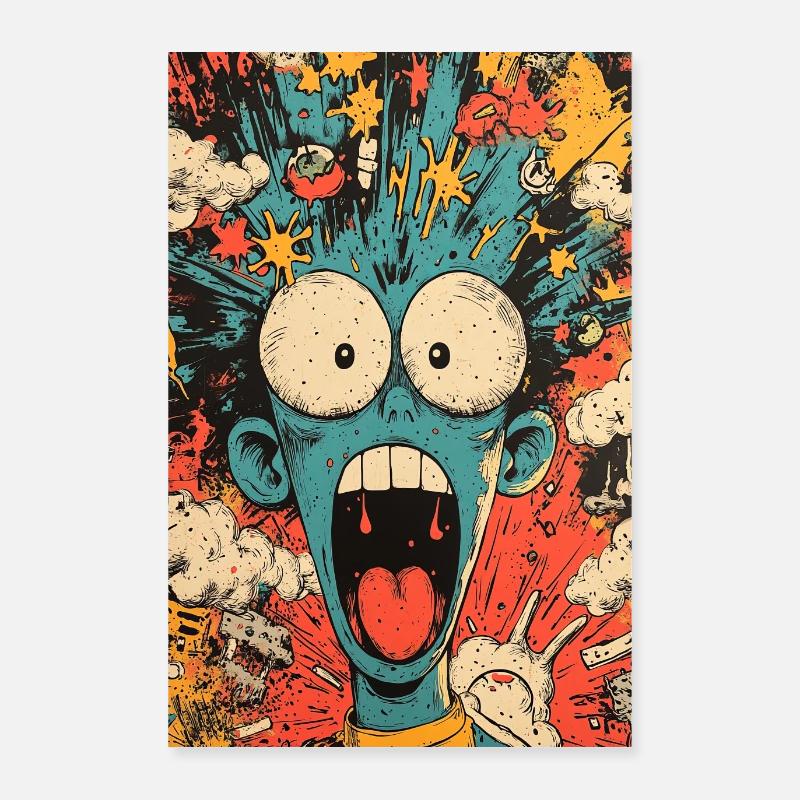 Fou I - 11 Poster 60 x 90 cm