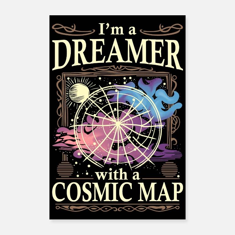 I am a Dreamer Poster 24" x 35" (60x90 cm)