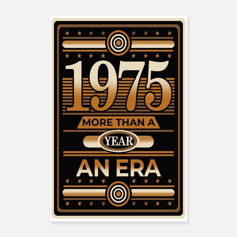 1975 Plus d’un an Poster 60 x 90 cm