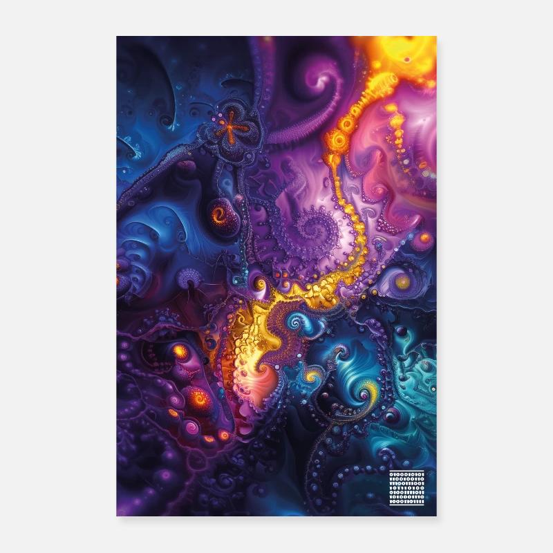 :: Psychedelic Vision 1 Poster 24" x 35" (60x90 cm)