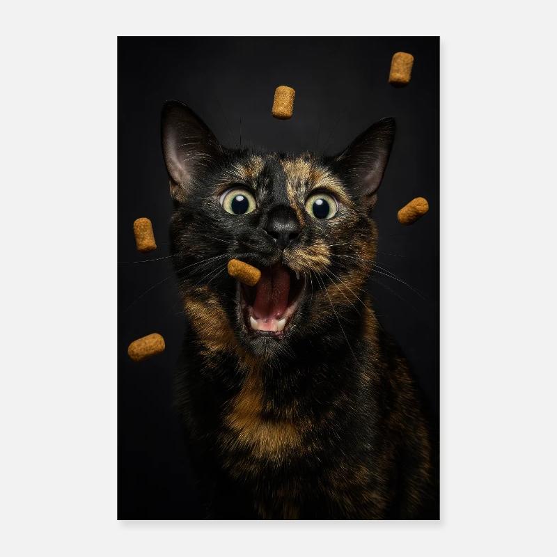 Mode d’attaque Treat : activé ! Poster 60 x 90 cm