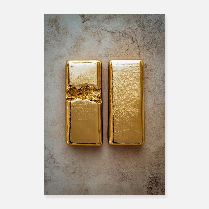 Gold-Transformation Poster 60x90 cm