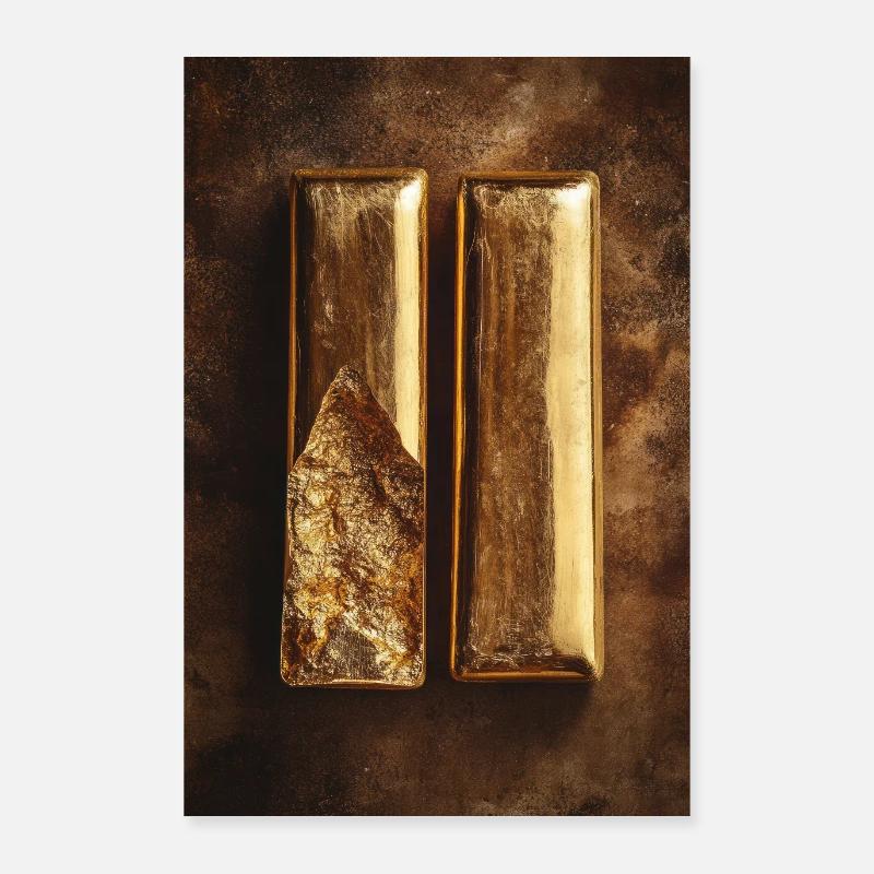 Transformation de l’or Poster 60 x 90 cm