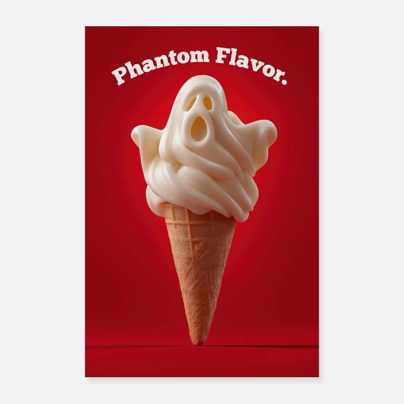 Phantom Flavor Kegel Poster 60x90 cm