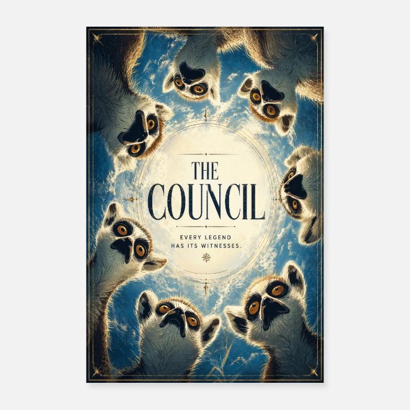 Der Eulenrat – Mystic Circle Poster 60x90 cm