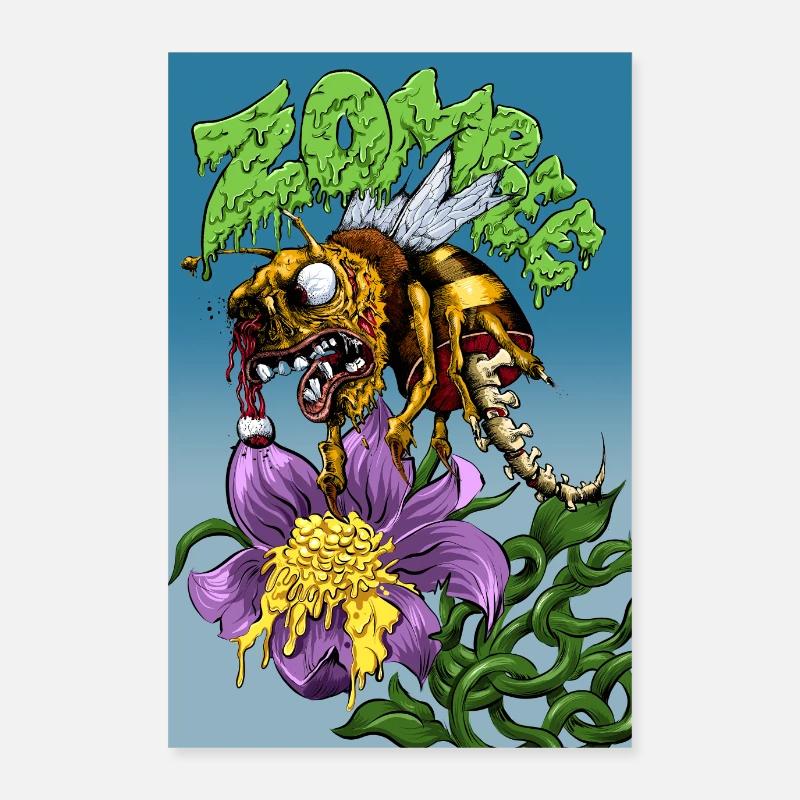 Zombee Poster 24" x 35" (60x90 cm)