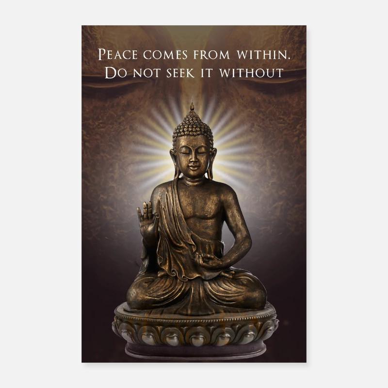 Peace from Within Poster 24" x 35" (60x90 cm)