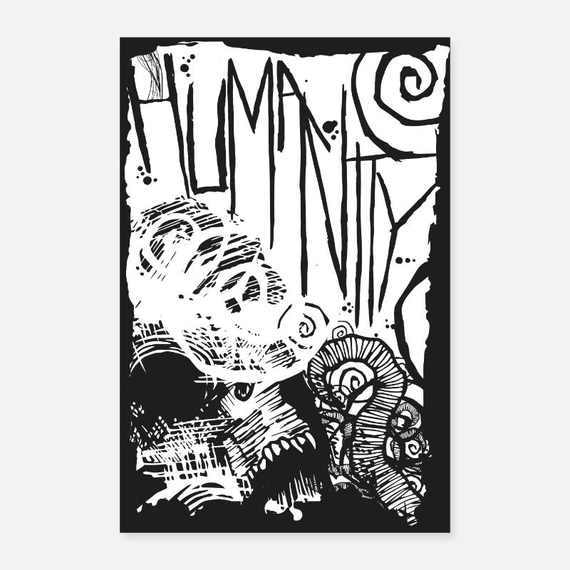 Humanity Poster 24" x 35" (60x90 cm)
