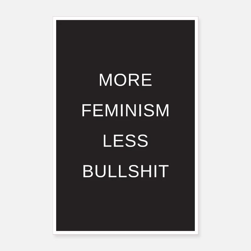 Feminismus Poster 60x90 cm