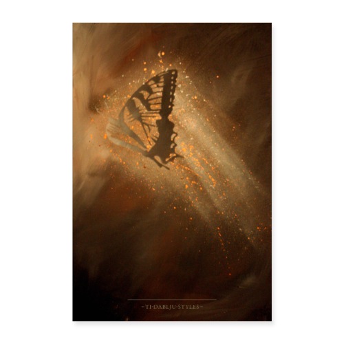 Poster butterfly 2 - Poster 60x90 cm