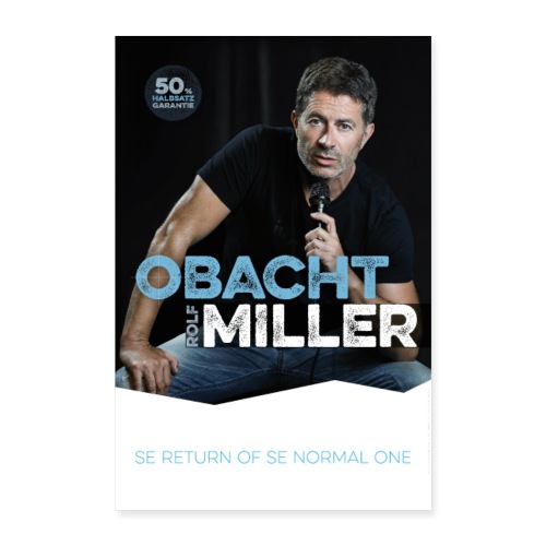 OBACHT MILLER - Das Poster - Poster 60x90 cm