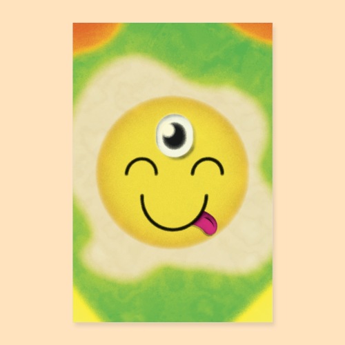 Das dritte Auge Emoji - Poster 60x90 cm