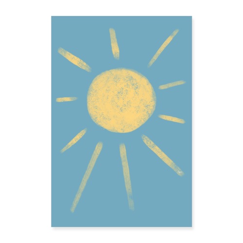 Sonne - Poster 60x90 cm
