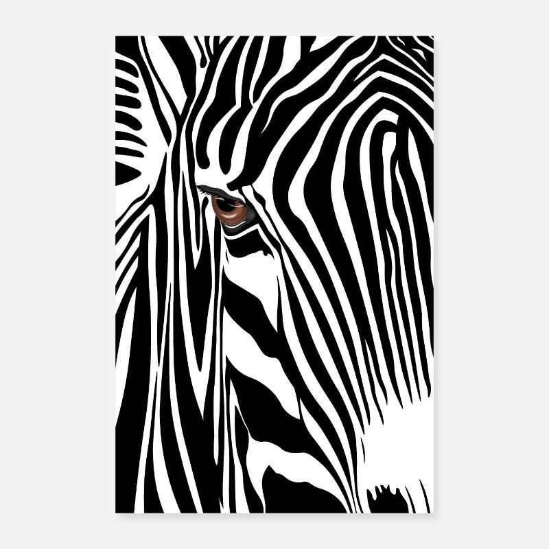 Zebra Poster 60x90 cm