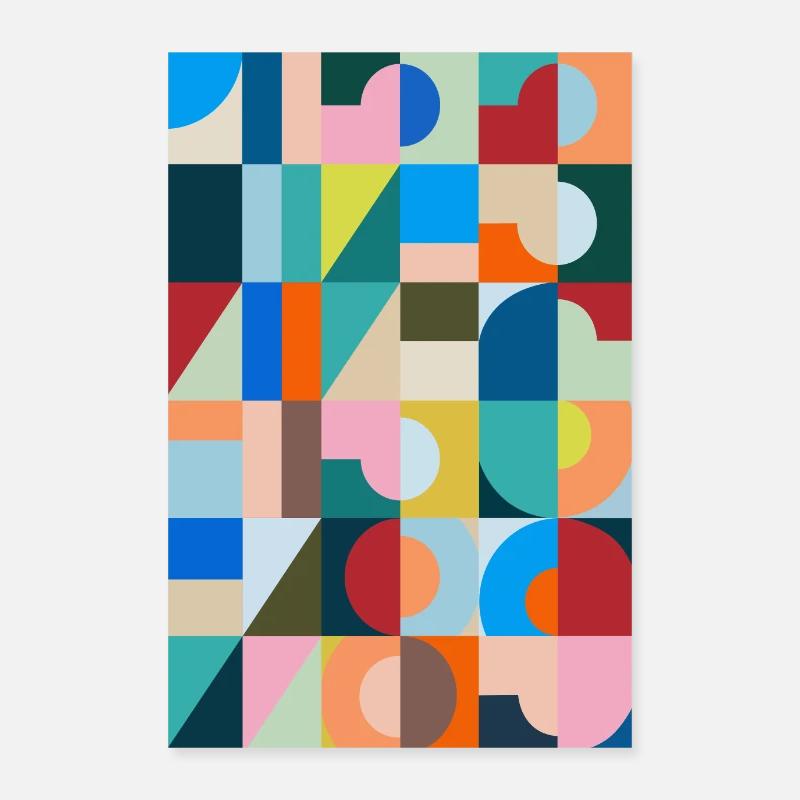 Numbers, digits, numbers Poster 24" x 35" (60x90 cm)