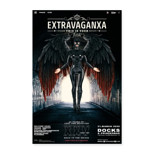 eXtravaganXa Plakat 03-2020 - Plakat o wymiarach 60x90 cm