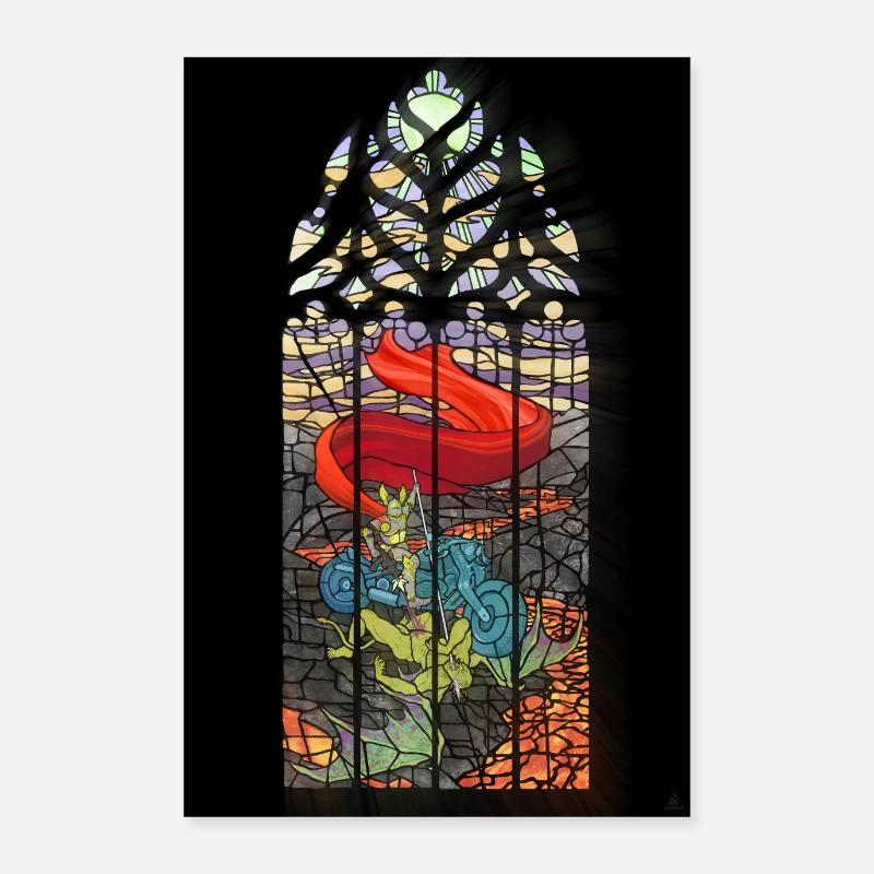 Saint Georges Poster 24" x 35" (60x90 cm)
